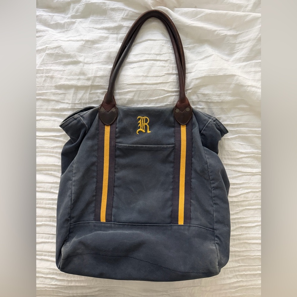 Rugby Ralph Lauren Canvas Tote Bag